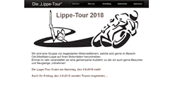 Desktop Screenshot of lippe-tour.org
